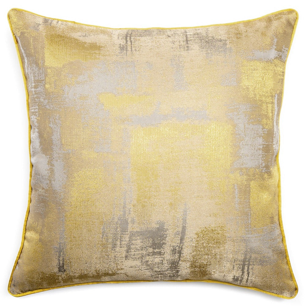 Venus Klimt - Yellow Brushstroke Cushion | Knot Home