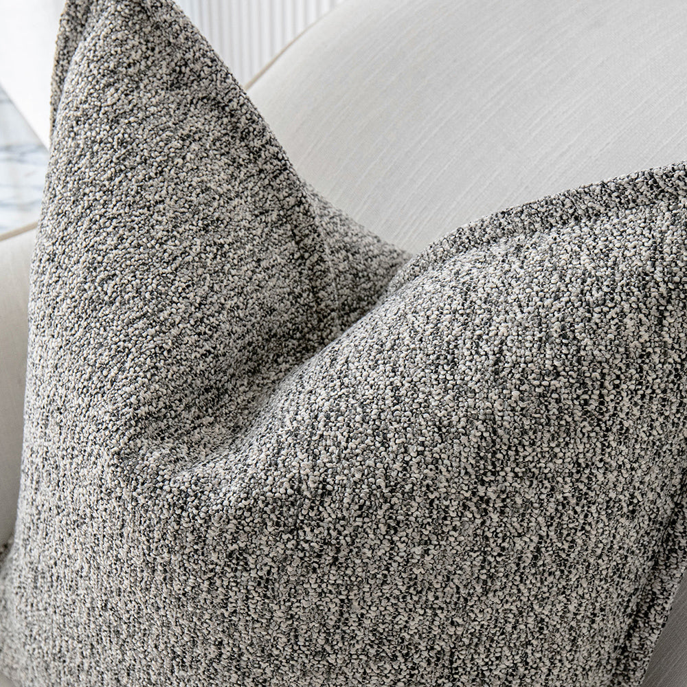 Melange Flange Dot Pattern Cushion Online | Knot Home