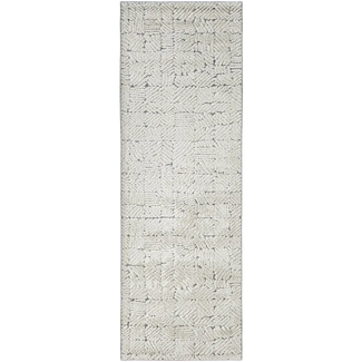 Conrad Sandy Beige Fuzzy Runners | Power Loomed Carpet | Product Image 5