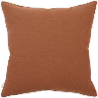 Aelia Clay Smooth Frame Rust Cushion | Outdoor Cushion | Product Image 1