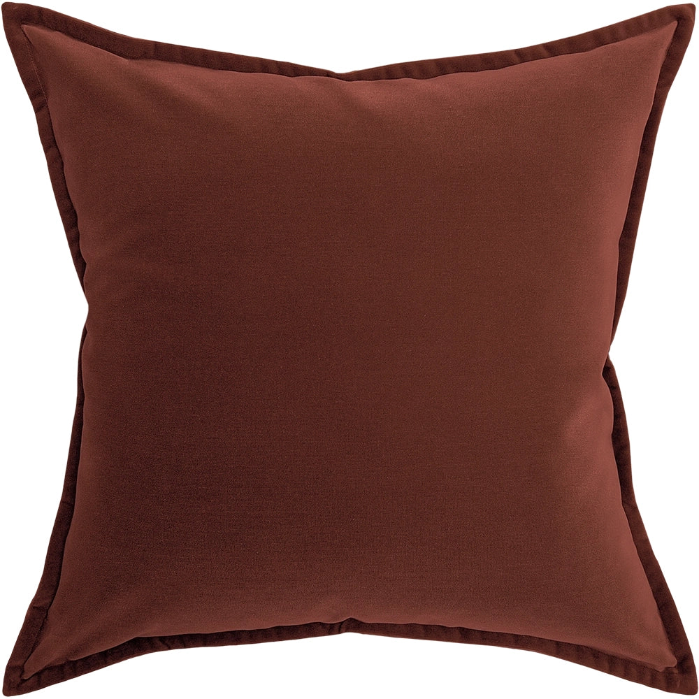 Alessandra Cherry Plain Velvet Cushion | Single Cushion - Knot Home