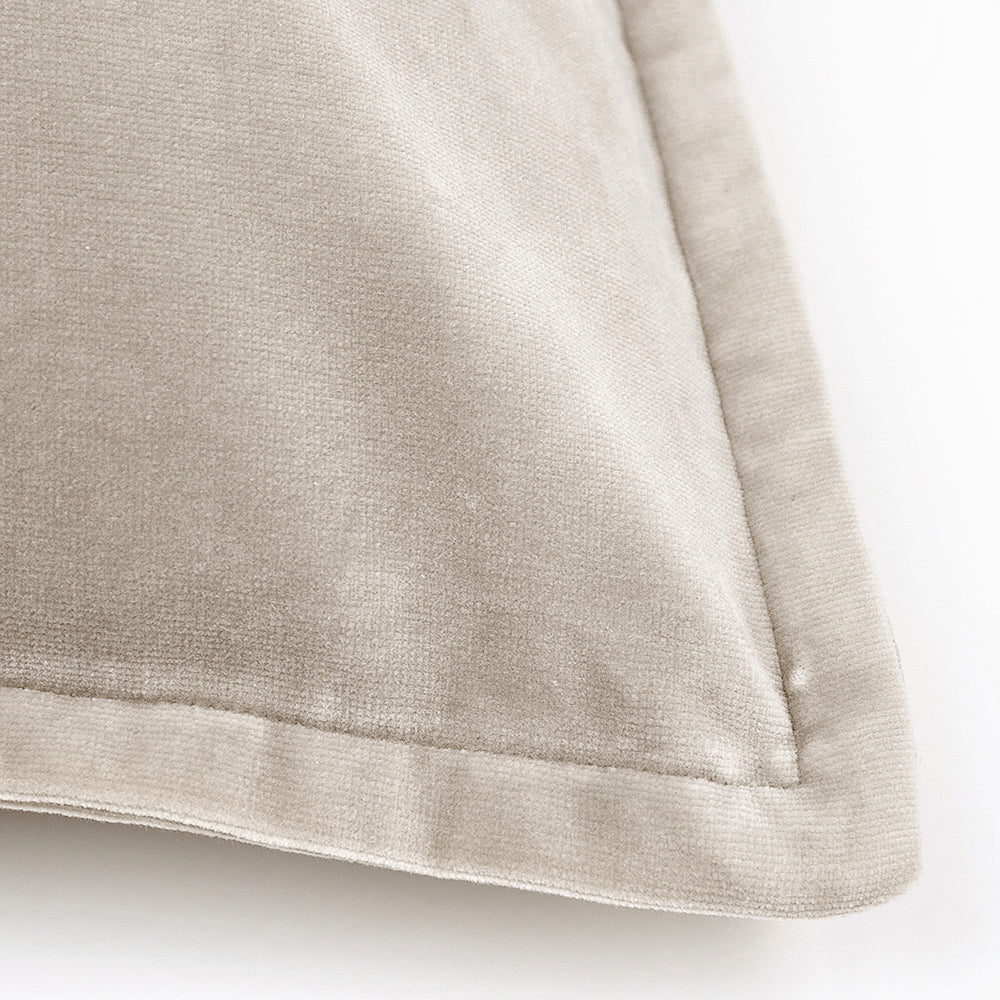 Spencer Cushion Bundle - Beige Velvet Cushions | Knot Home