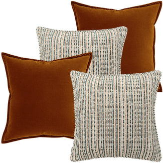 Cashwin Bundle Velvet Jacquard Harmony Bundle | Bundle Cushion | Product Image 1