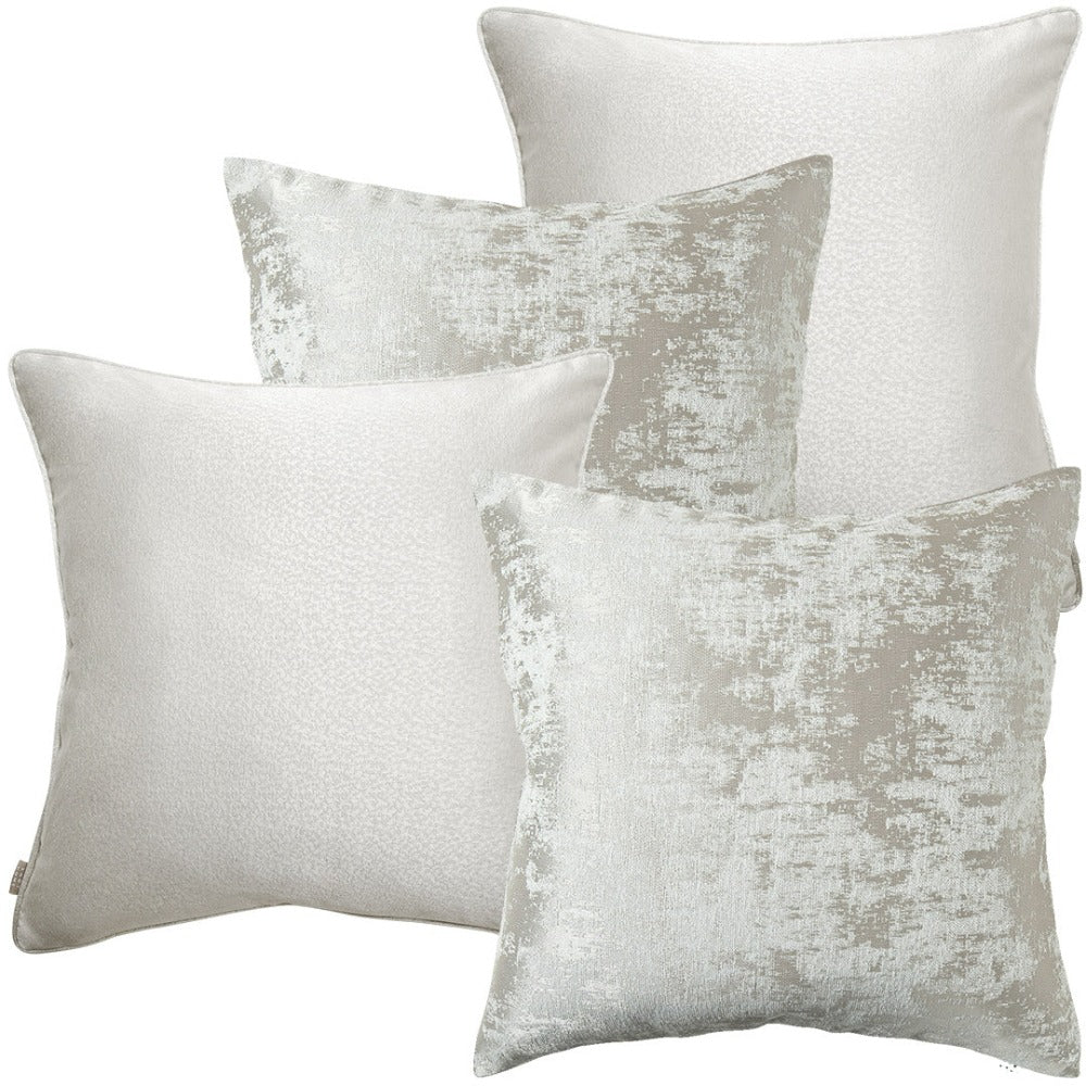 Silver hot sale glitter cushions