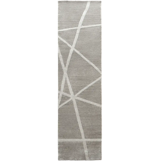 Luna Sky - Buy Ice Blue Mesh Pattern Modern Carpet Online | Knot Home