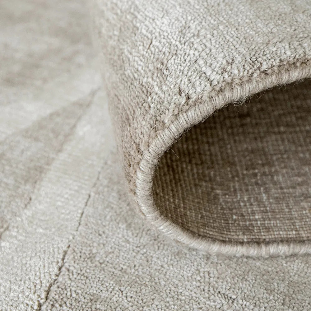 Dash Dune Grey Crossed Lines Carpet