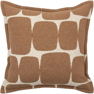 Kyomi Braun Geometric Giraffe Luxe Pillow | Single Cushion | Product Image 1