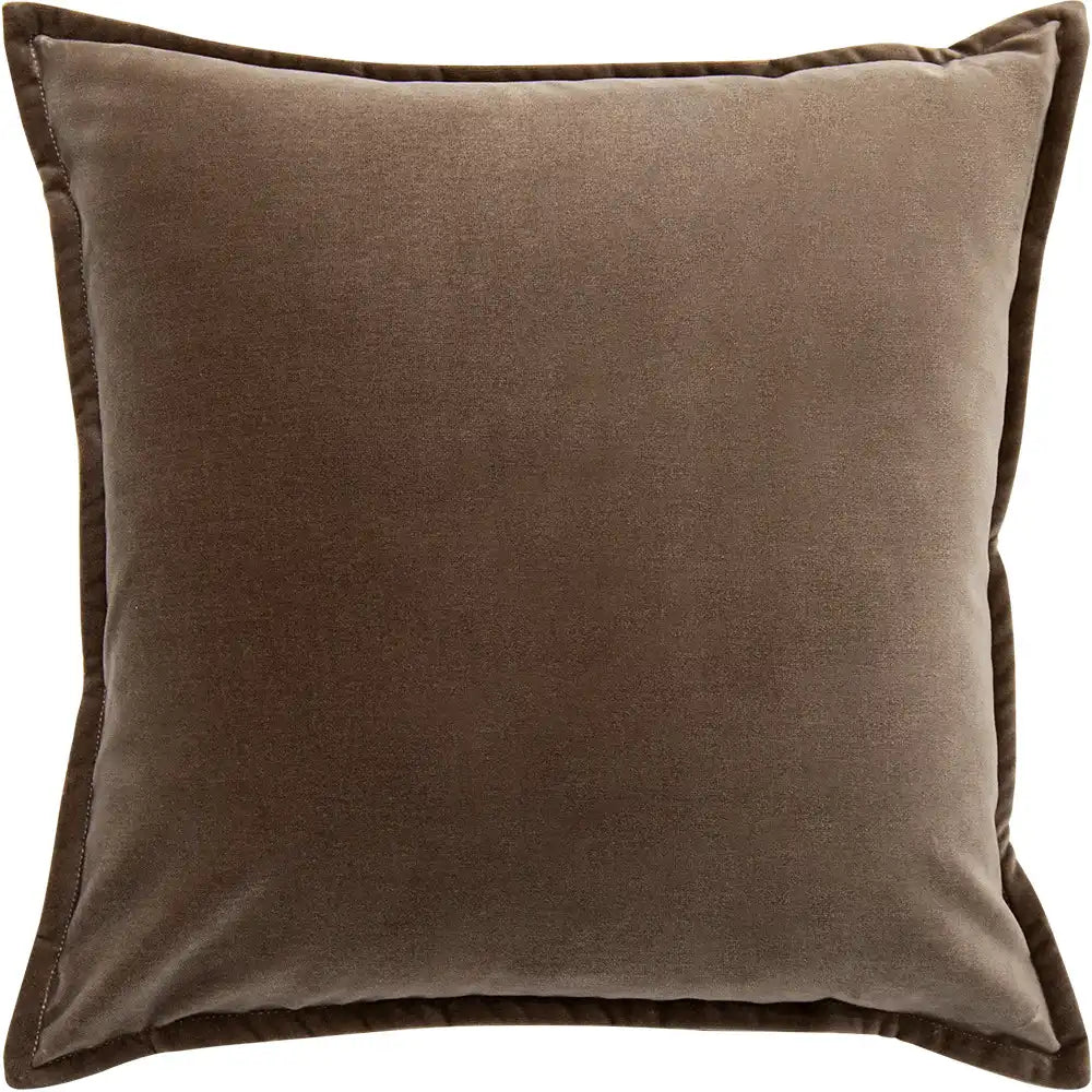 Alessandra Braun - Brown Velvet Cushion | Knot Home