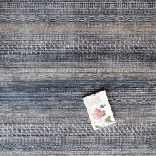 Alexander Ashton Blue And Grey Striped Carpet