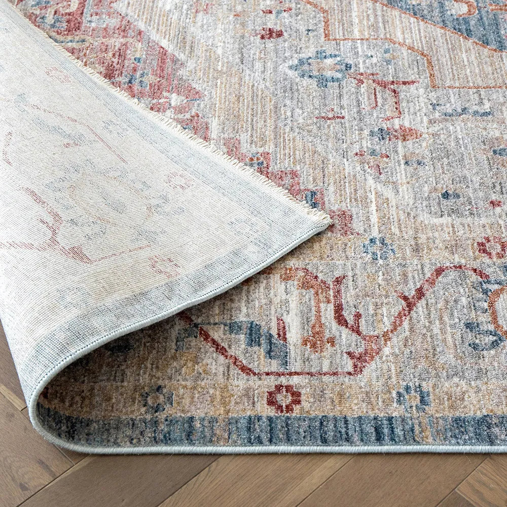 Alexander Rouge Distressed Turkish Carpet