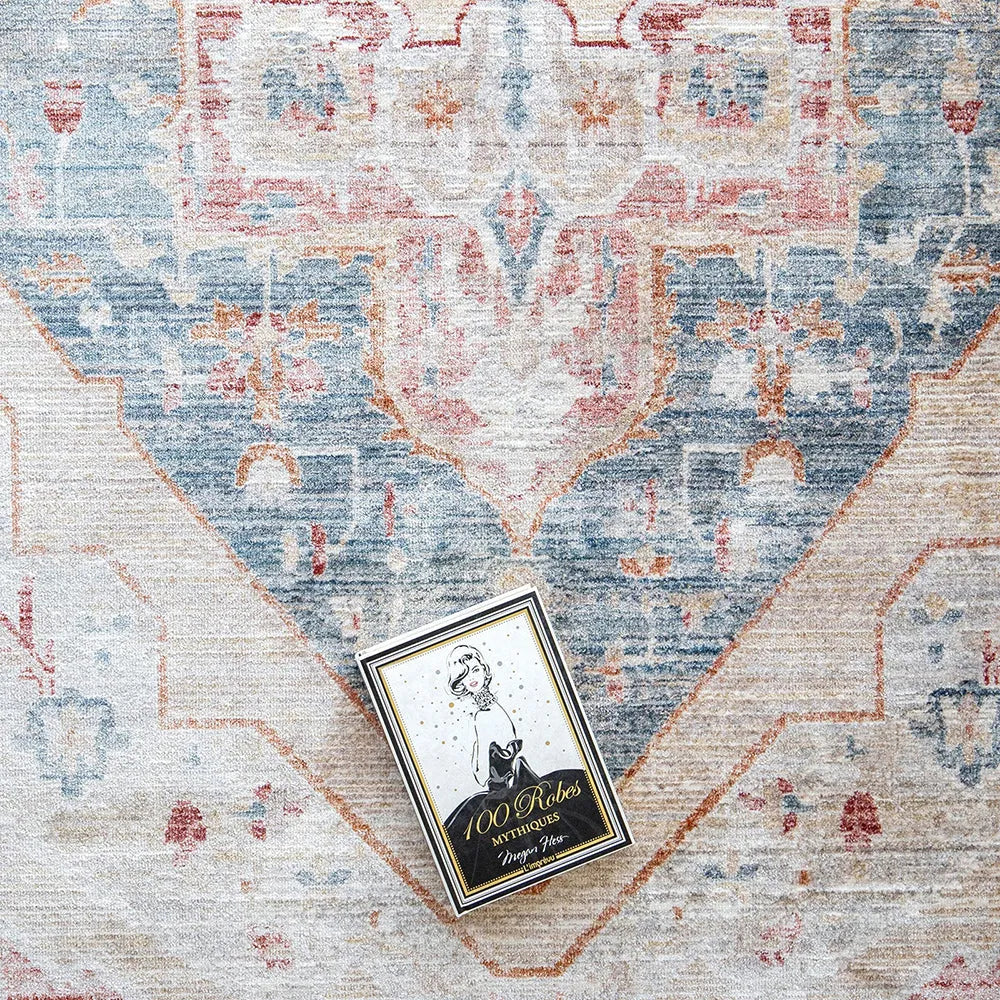 Alexander Rouge Distressed Turkish Carpet