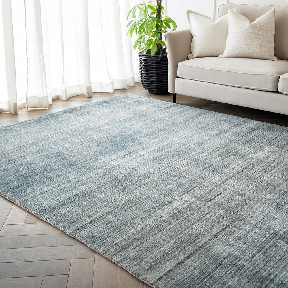 Ava Sky Blue Beige Ombre Carpet