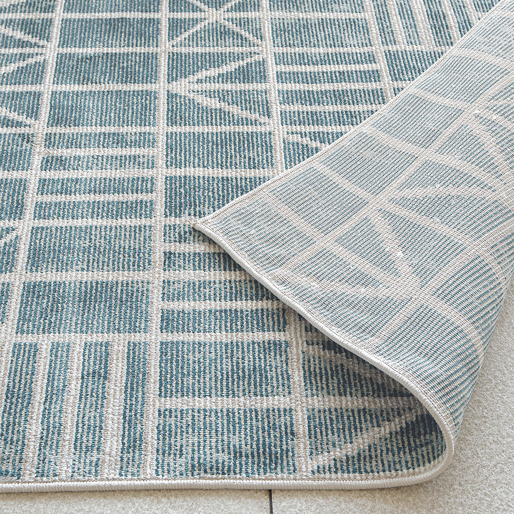 Hunter Sky Modern Turquoise Carpet