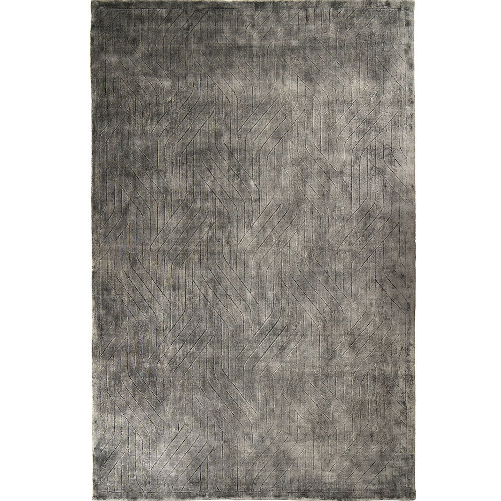 Madox Ashton Dark Grey Modern Carpet