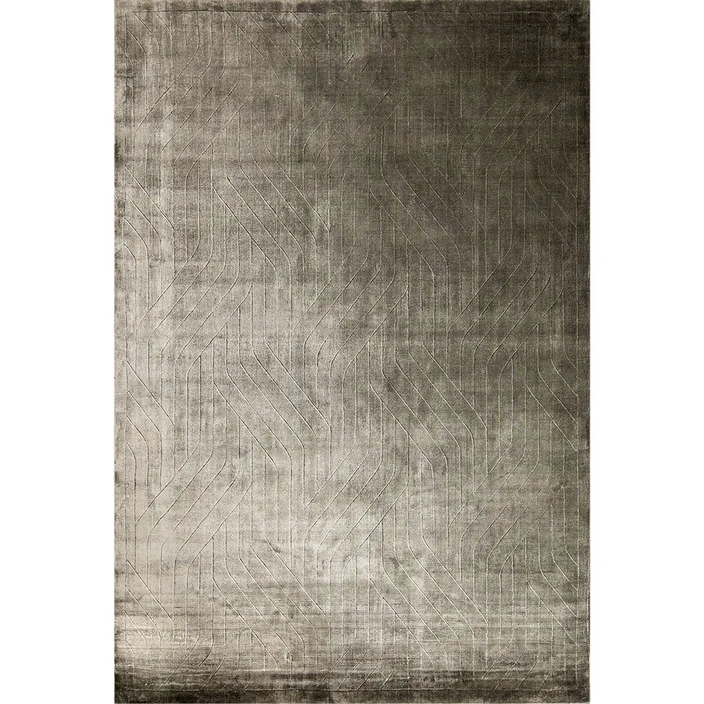 Madox Sandy Line Pattern Taupe Carpet