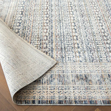 Natalia Sky Blue And Beige Faded Carpet