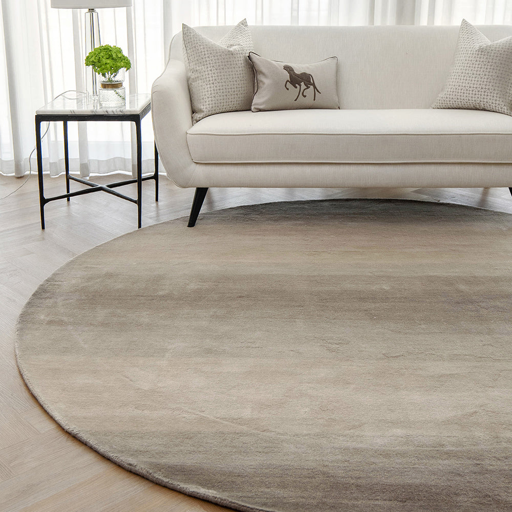 Oscar Ashton Grey Wool Carpet