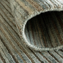 Rita Sky Sage Ombre Striped Carpet