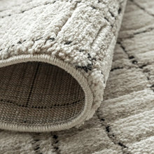 Zen Bianca Ivory Textured Carpet