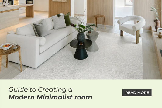 Guide to Creating a Modern Minimalist room with Knot Home Products