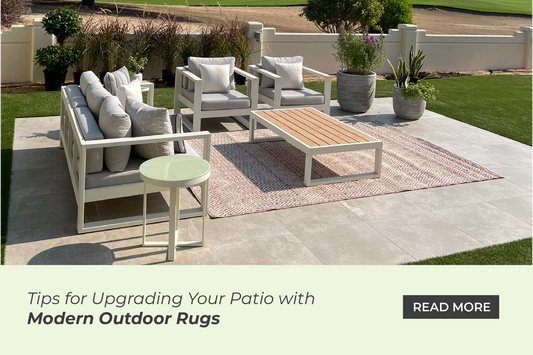 Tips for Upgrading Your Patio with Modern Outdoor Rugs