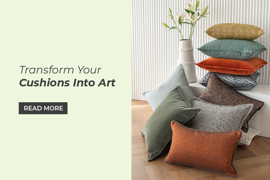 Cushions as Art: Transforming Functional Items into Decorative Pieces