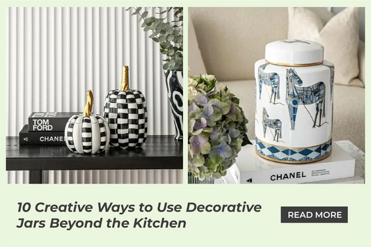 10 Creative Ways to Use Decorative Jars Beyond the Kitchen