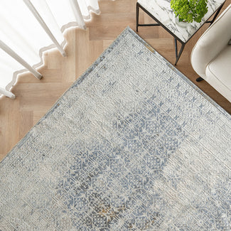 William Sandy - Traditional Multicolored Faded Carpet | Knot Home