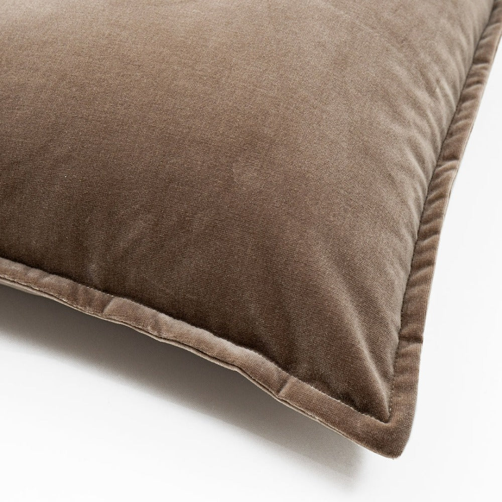 Eliazar Cushion Bundle - Brown Velvet Cushion Set | Knot Home