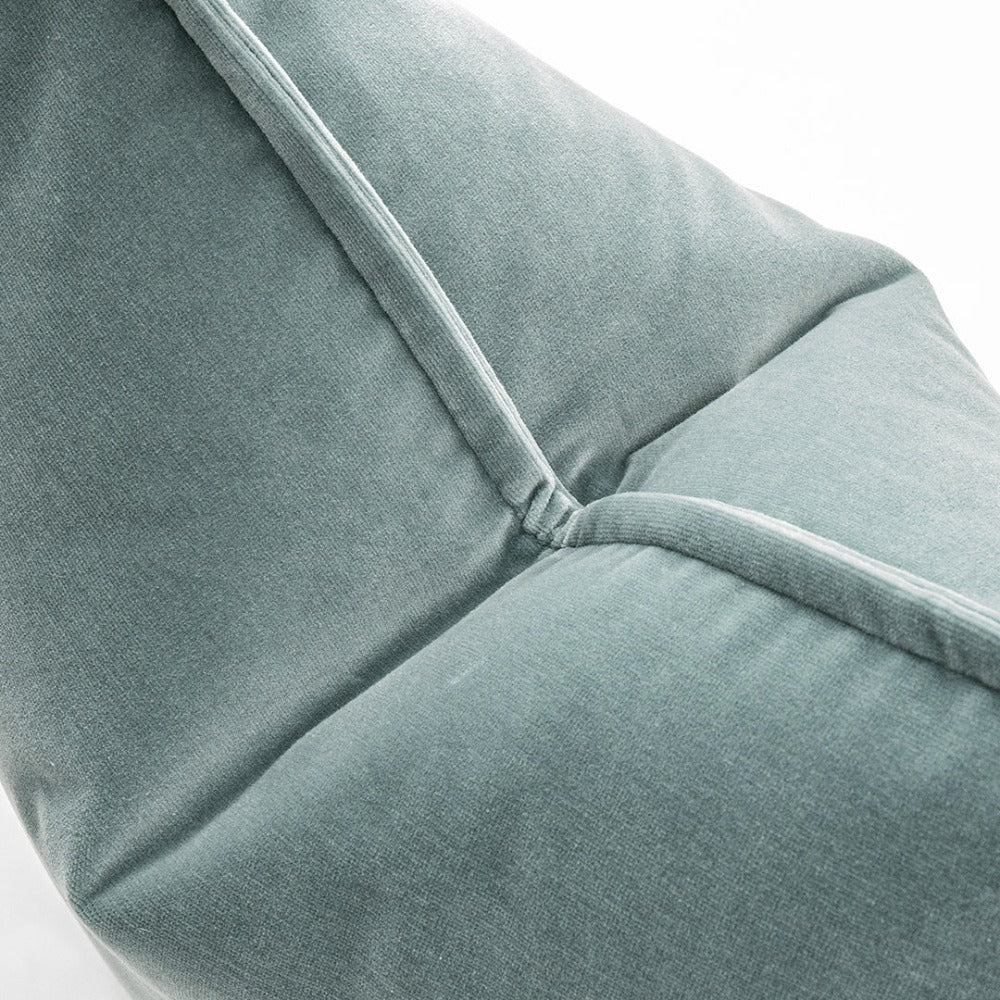Morisette Cushion Bundle - Pair Of Blue Velvet Cushions | Knot Home