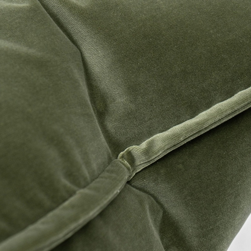 Lottie Cushion Bundle - Forest Green Velvet Cushion Set | Knot Home