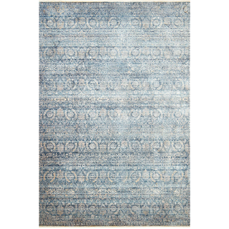 Alexander Azure - Blue Carpet Runner Rug | Knot Home