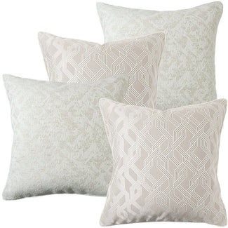 Alicia Bundle - Abstract and Interlock Designed Cushion | Knot Home