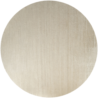Beatrice Sandy - Textured Surface Round Carpet | Knot Home