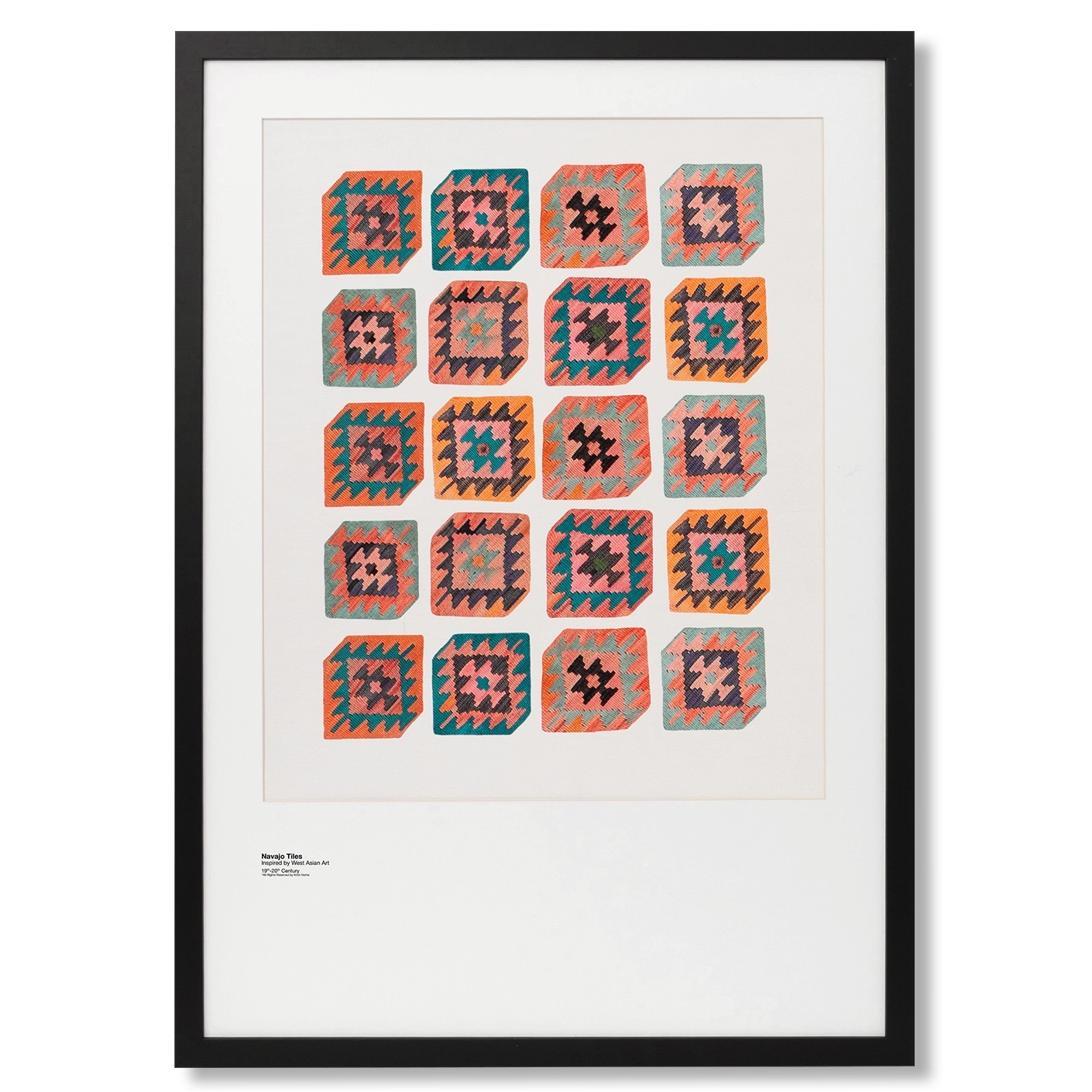 Navajo Tiles - Fine Art Print
