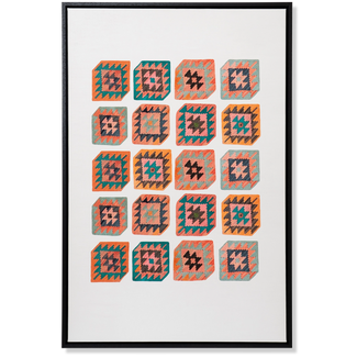 Navajo Tiles - Canvas