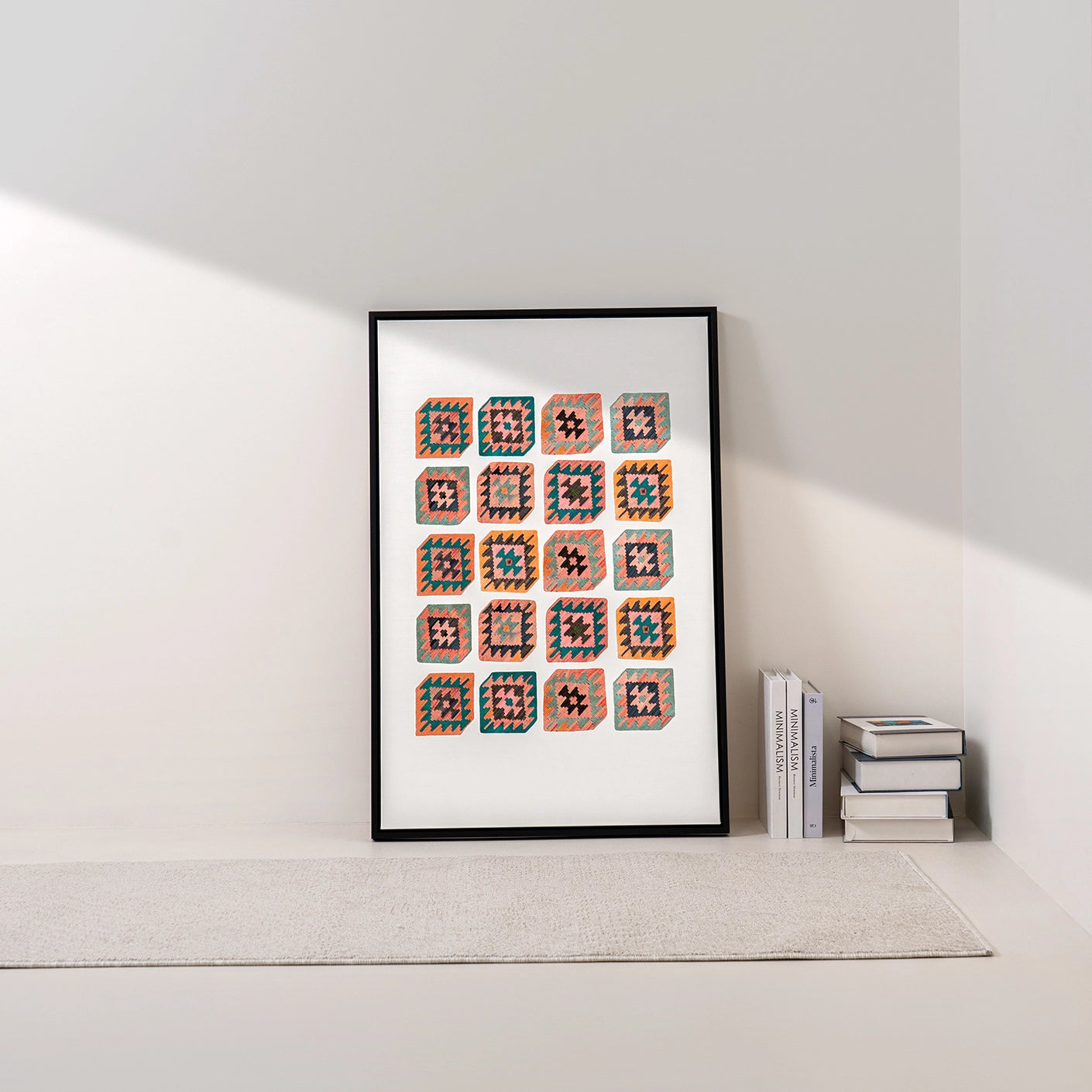 Navajo Tiles - Canvas