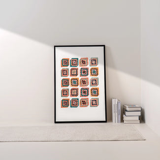 Navajo Tiles - Canvas