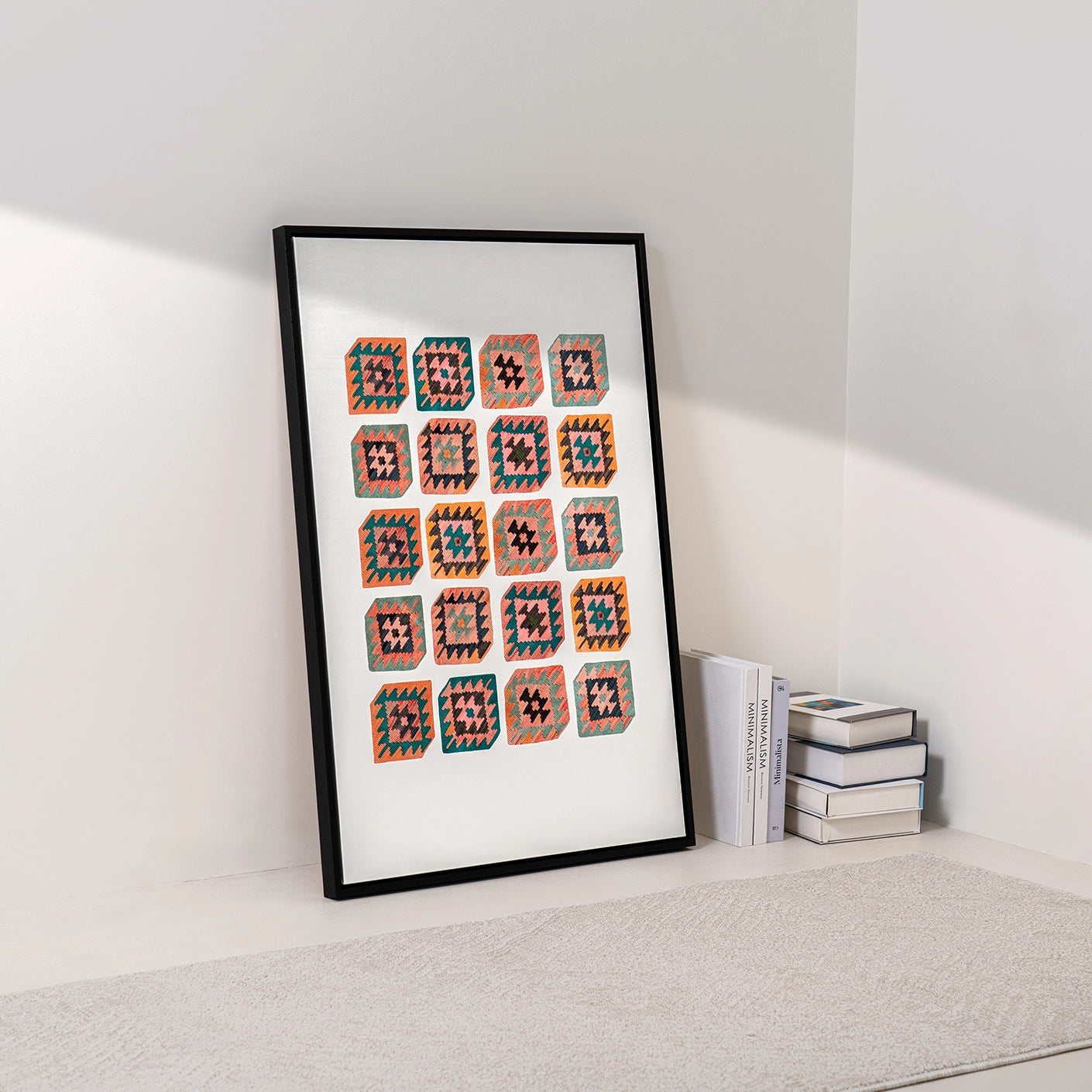 Navajo Tiles - Canvas