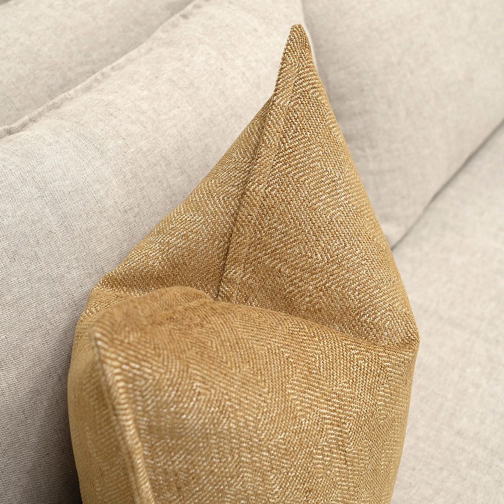 Rue Gaze Textured Herringbone Cushion | Single Cushion | Product Image 4
