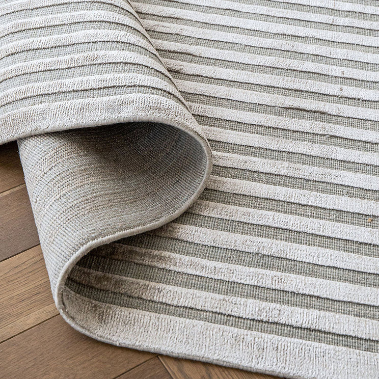 Harf Noon Ashton Round Carpet - Curve & Straight Lines Carpet| Knot Home