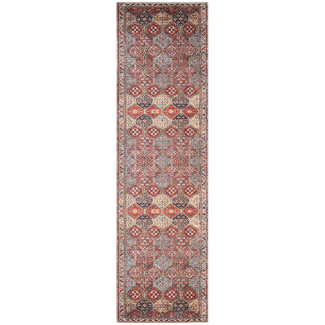 Vince Rosso Runners - Medallion Pattern Rectangular Carpet |Knot Home