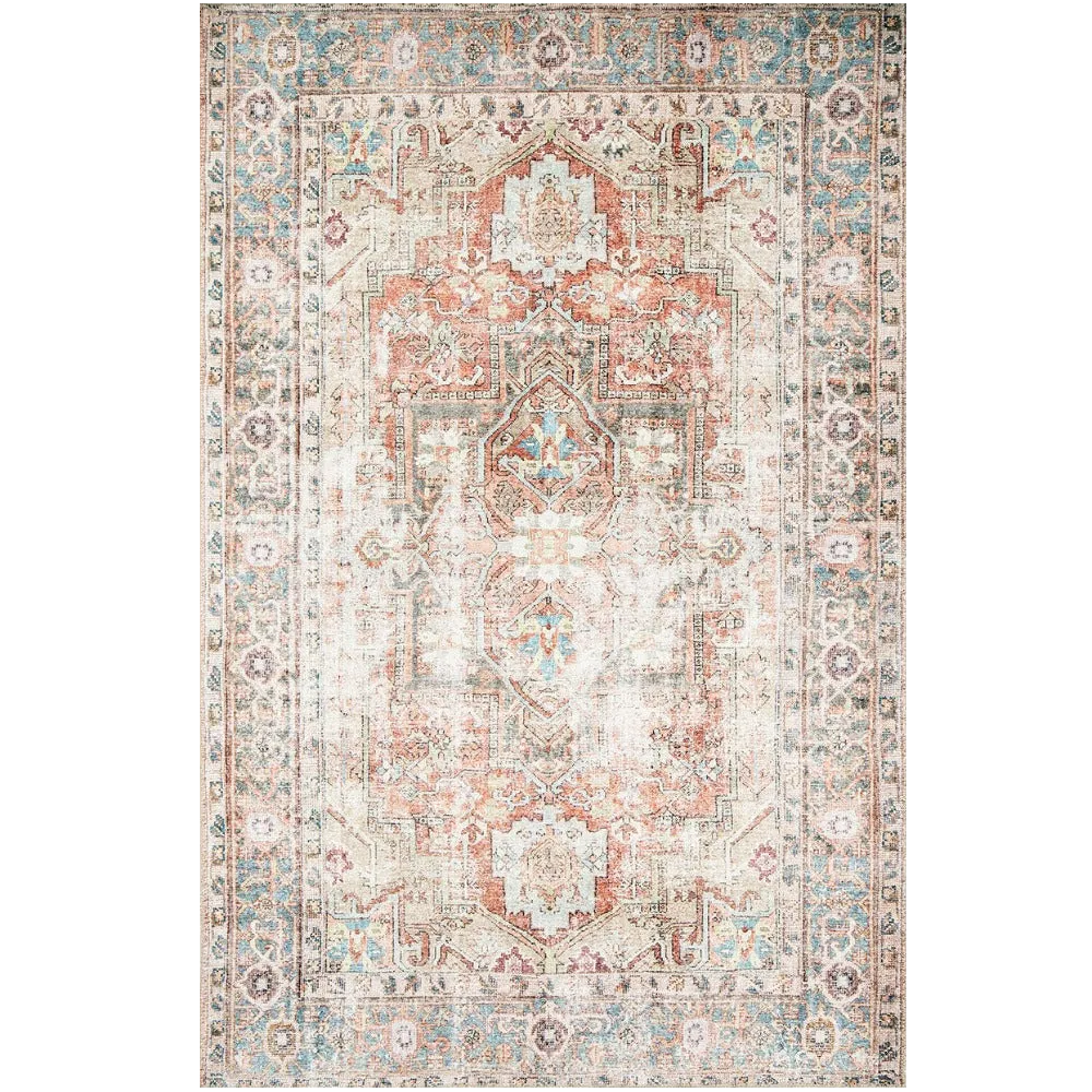 Vince Rouge Runners - Medallion Patterned Carpet | Knot Home