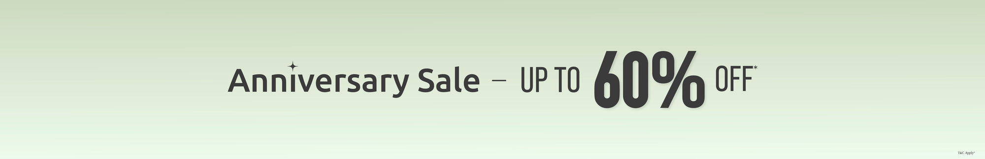 Anniversay Sale