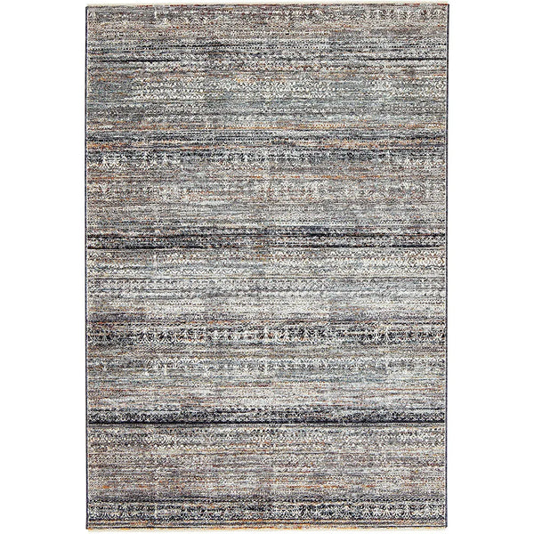 Ethan Ebony Abstract Stripe Carpet