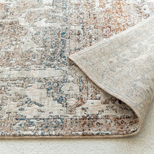 Ethan Martin Beige And Grey Distressed Carpet