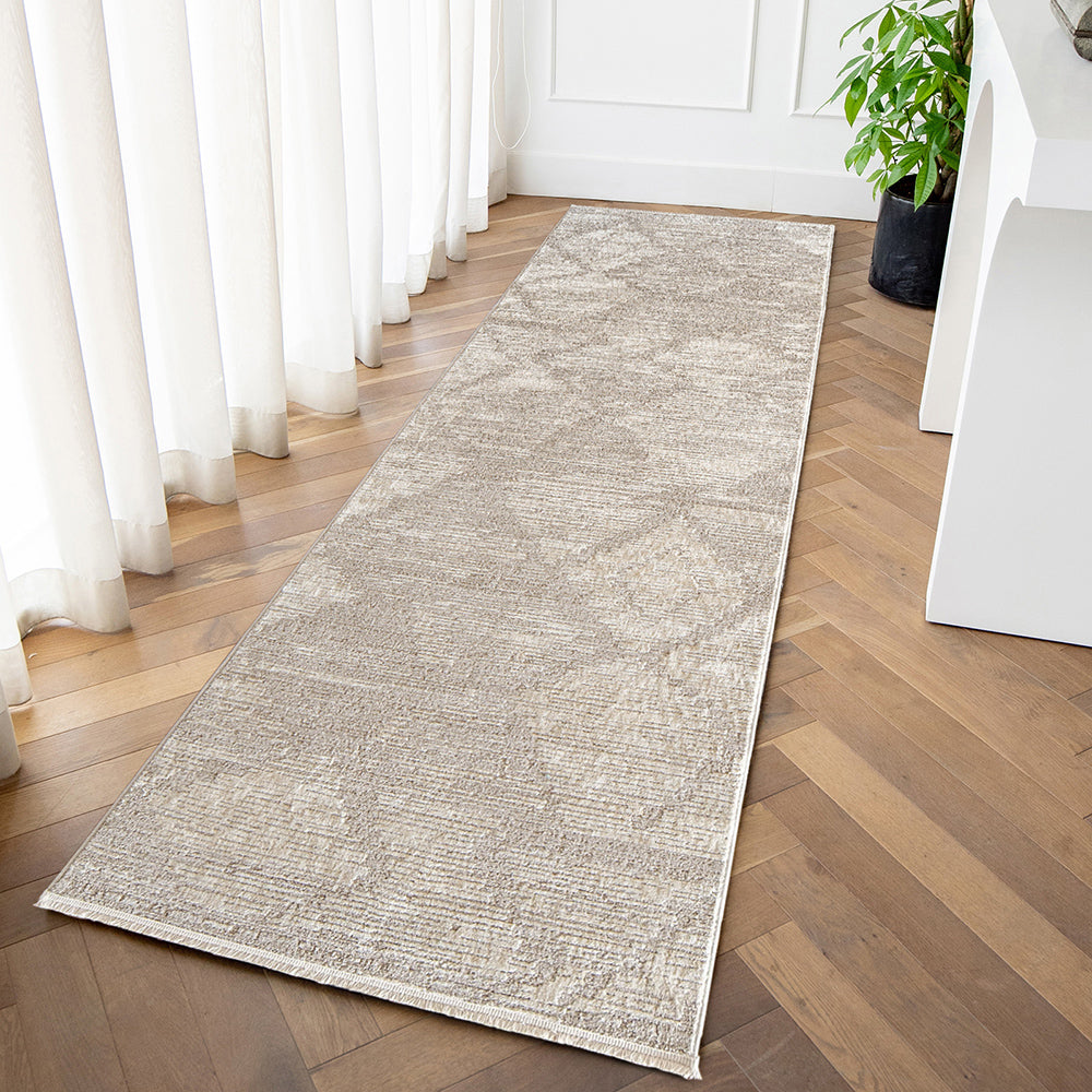 Freida Sandy Contemporary Beige Carpet