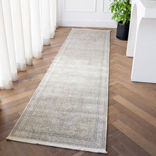 Harper Ashton Grey Beige Traditional Carpet