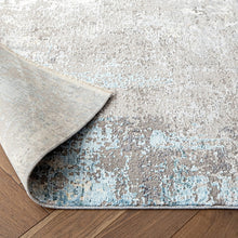 Jacob Dune Achromatic Grey And Blue Carpet