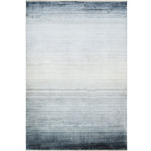 Jade Sky Striped Grey Blue Carpet